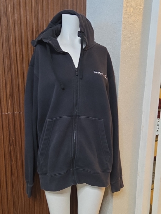 FreshPoint Foodservice Sysco Corporate Full Zip Hoodie Black Men's Sz Large[1100